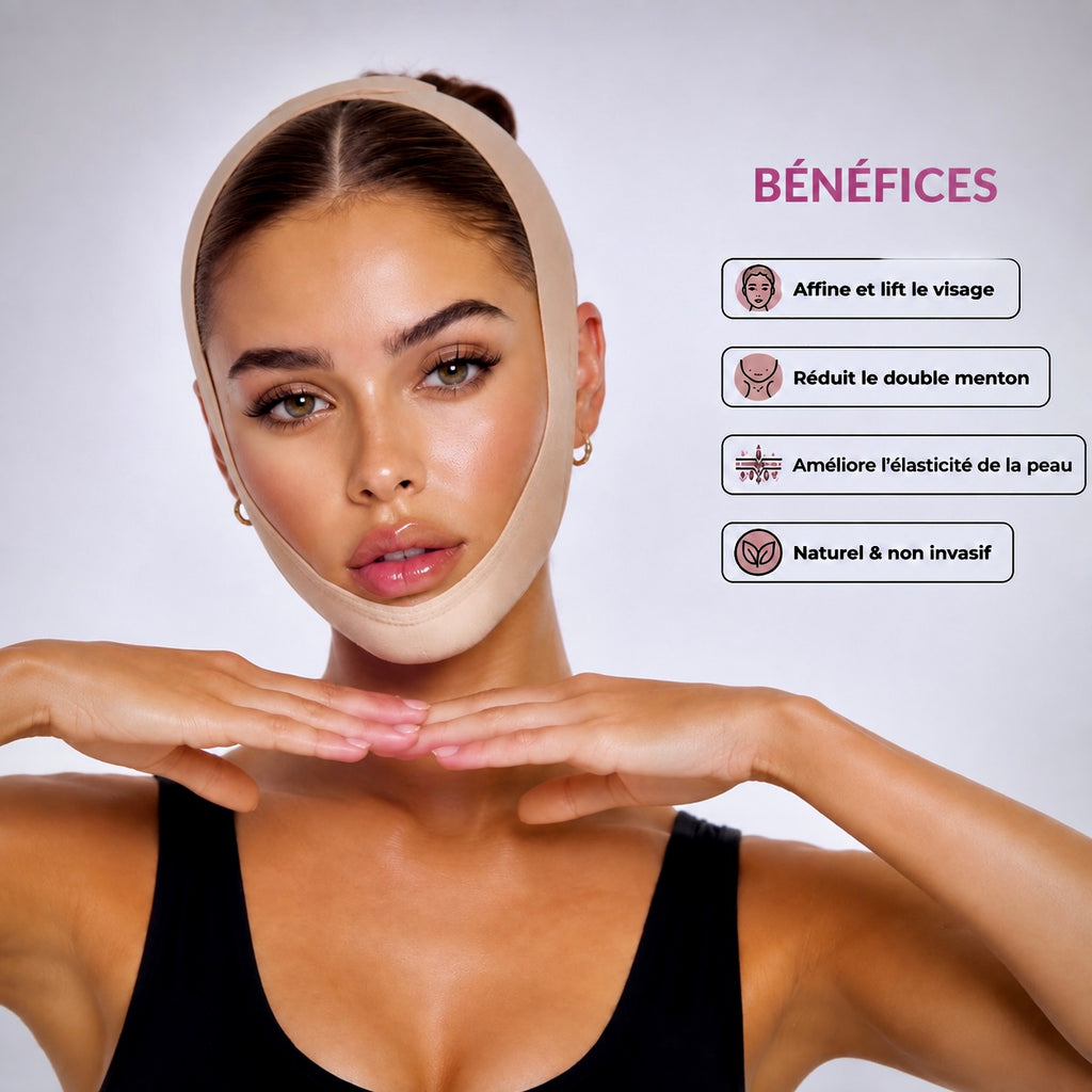 JawLift - La gaine visage sculptante