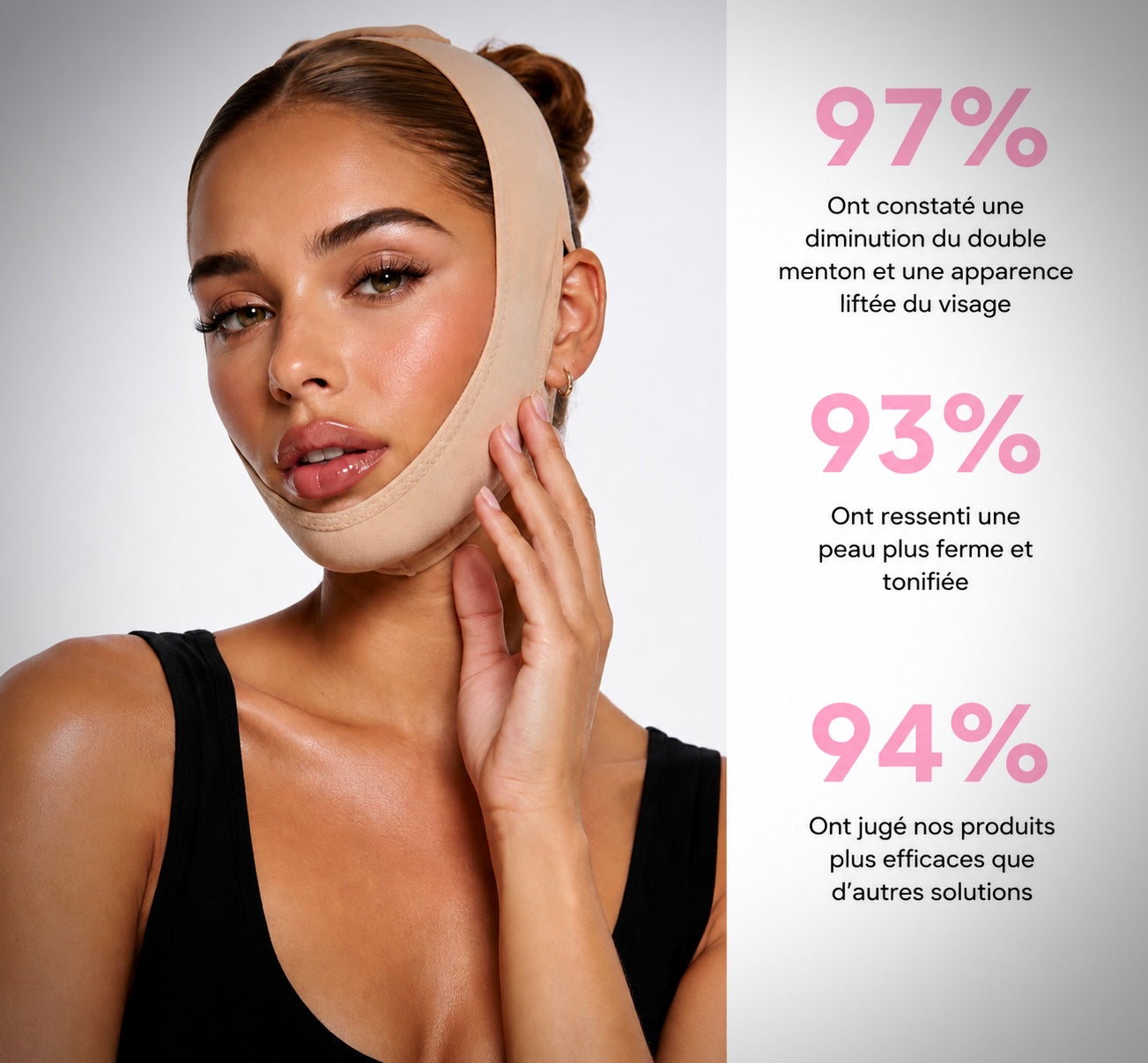 JawLift - La gaine visage sculptante